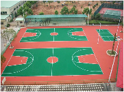 富士康篮球场运动地坪施工方案