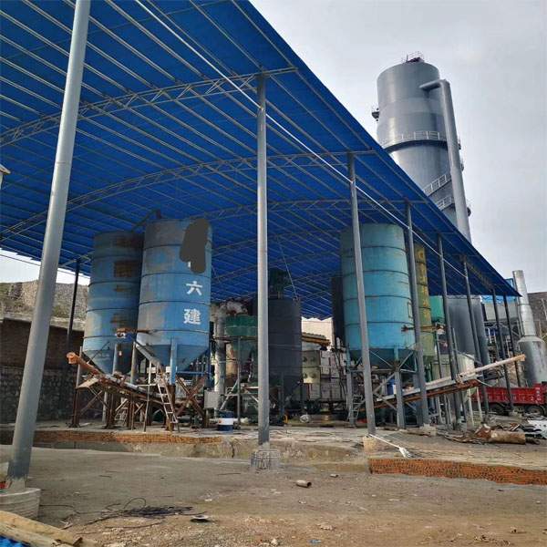 石灰窑施工完成