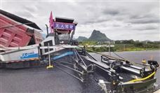 三一无人机群施工！这次是广西！