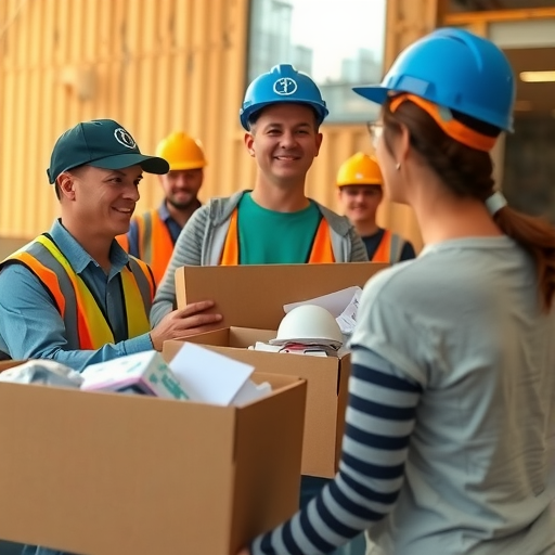 暖心物资送一线 工会关怀鼓干劲
