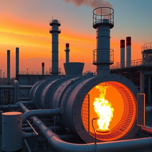 应城新都化工合成氨装置气化炉一次点火成功！