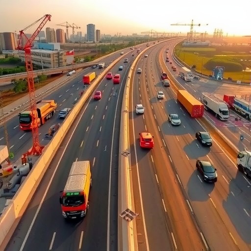 南昌经开区：打通“南客北货”交通瓶颈 神州路项目冲刺收官(图1)