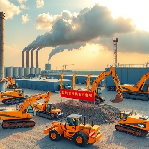 筑梦绿色未来 十一化建擎旗宁东——宁夏加能煤基新材料项目主体工程开工仪式隆重举行