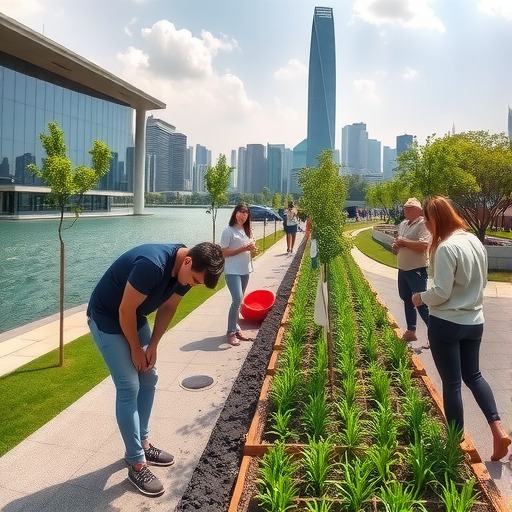 植此青绿不负春光 中交志愿者为鹏城添新景