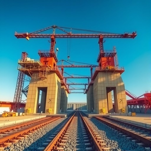 中国化学工程十一化建：乌海西来峰干熄焦项目双炉间轨道基础顺利合龙