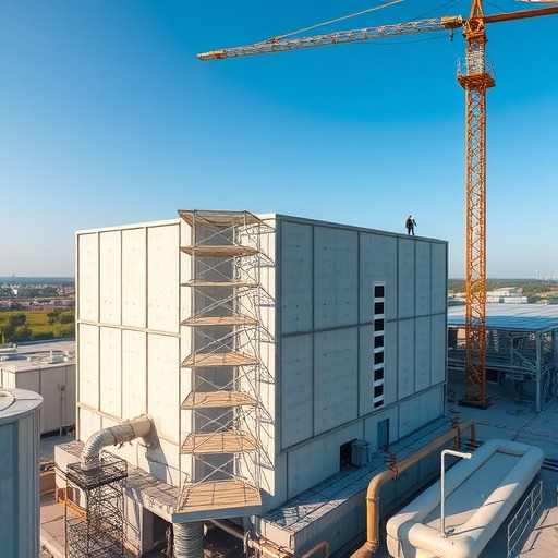 责任铸就担当 实干诠释初心——国能宁煤项目循环水第一换热站顺利封顶