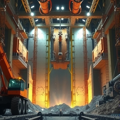 国内电网基建工程首台竖向掘进机在佛山始发