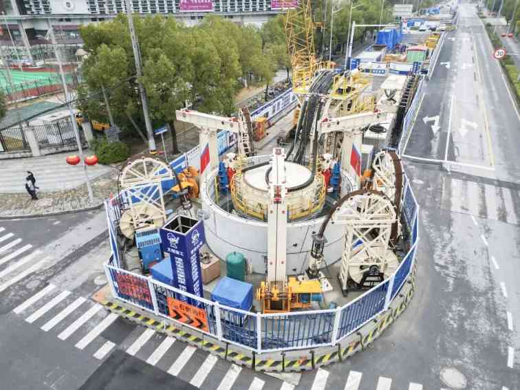 铁建重工国产首台水务行业竖井掘进机成功应用，助力上海市政重点工程建设(图3)