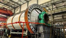 “中国造”最大球磨机在加纳共和国顺利进行吊装