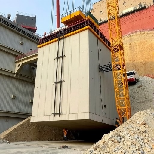 国内首座采用连续沉井法施工的轨交车站开启下沉(图1)