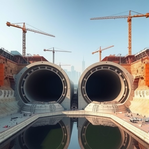 再度跨江！南京又一过江通道工程顺利实现盾构隧道双线贯通(图1)