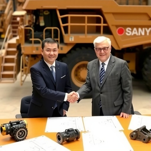 强强联手|三一重装与甘肃泰隆森矿业签订战略合作协议(图2) 强强联手|三一重装与甘肃泰隆森矿业签订战略合作协议(图2)