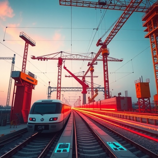 全周期数智化建造！渝万高铁“四电”工程打造高铁建设新样板