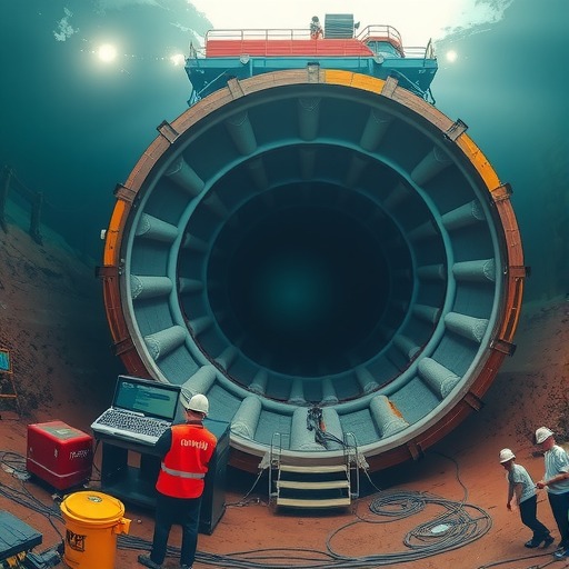 世界最大水下盾构隧道开始掘进(图1) 世界最大水下盾构隧道开始掘进(图1)