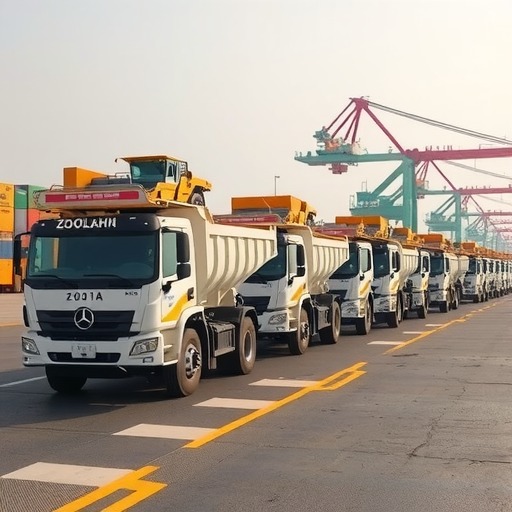 “矿”世英雄海外受追捧，中联重科宽体自卸车批量交付沙特(图4)