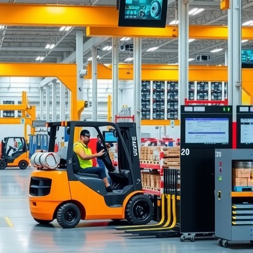 安徽叉车集团提质增效跑出发展“加速度”(图1)