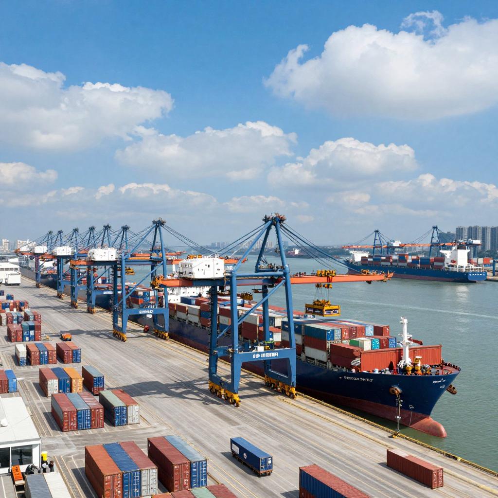 江苏省港口集团生产经营指标实现稳中向好(图1)