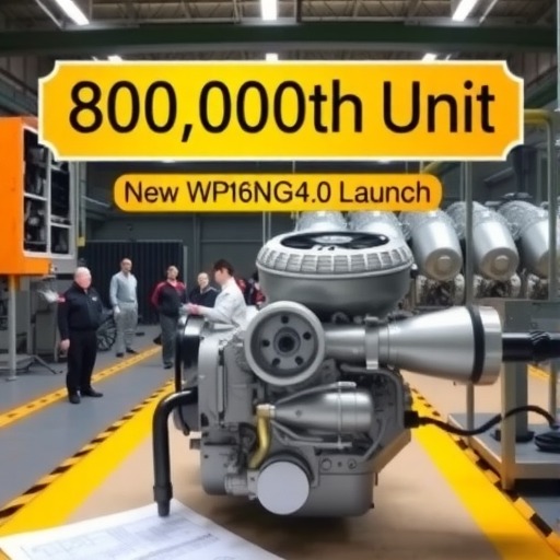 潍柴第800000台燃气动力下线暨全新一代WP16NG4.0上市发布！