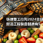 铁建重工位列2024全球隧道工程装备制造商5强第一、中国工程机械专业化制造商50强第一（图4）