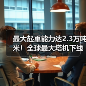 最大起重能力达2.3万吨米！全球最大塔机下线交付（图2）