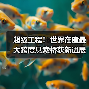 超级工程!世界在建最大跨度悬索桥获新进展:跨江段全长7859米(图1) 超级工程!世界在建最大跨度悬索桥获新进展:跨江段全长7859米(图1)