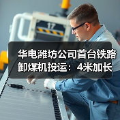 华电潍坊公司首台铁路卸煤机投运:4米加长支架腿(图4) 华电潍坊公司首台铁路卸煤机投运:4米加长支架腿(图4)