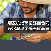 翔安机场高速路面合同段水泥稳定碎石底基层试验段顺利摊铺(图4) 翔安机场高速路面合同段水泥稳定碎石底基层试验段顺利摊铺(图4)