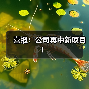 喜报：公司再中新项目！（图1）