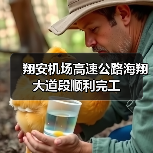翔安机场高速公路海翔大道段顺利完工（图4）