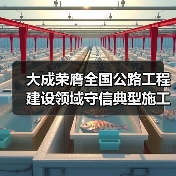 大成荣膺全国公路工程建设领域守信典型施工企业（图1）