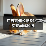 广吉高速公路B4标率先实现半幅拉通（图1）