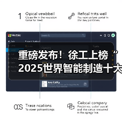 重磅发布!徐工上榜“2025世界智能制造十大科技进展”(图1) 重磅发布!徐工上榜“2025世界智能制造十大科技进展”(图1)