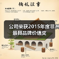 公司荣获2015年度非洲最具品牌价值奖(图2) 公司荣获2015年度非洲最具品牌价值奖(图2)
