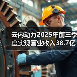 云内动力2025年前三季度实现营业收入38.7亿元(图4) 云内动力2025年前三季度实现营业收入38.7亿元(图4)