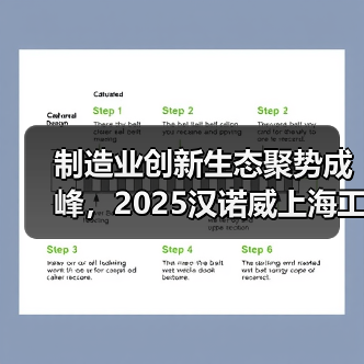 制造业创新生态聚势成峰,2025汉诺威上海工业联展圆满闭幕(图3) 制造业创新生态聚势成峰,2025汉诺威上海工业联展圆满闭幕(图3)