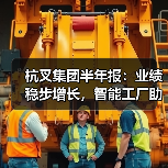杭叉集团半年报:业绩稳步增长,智能工厂助力产能扩张(图3) 杭叉集团半年报:业绩稳步增长,智能工厂助力产能扩张(图3)