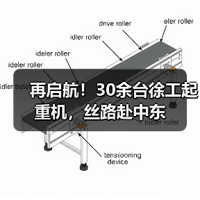 再启航！30余台徐工起重机，丝路赴中东