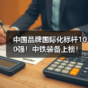 中国品牌国际化标杆100强！中铁装备上榜！