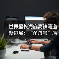 世界最长海底高铁隧道新进展:“甬舟号”盾构机全面进入海域段施工(图4) 世界最长海底高铁隧道新进展:“甬舟号”盾构机全面进入海域段施工(图4)