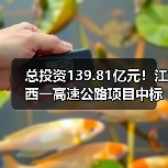 总投资139.81亿元！江西一高速公路项目中标信息公布