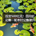 投资500亿元!四川启动新一轮农村公路提升行动(图2) 投资500亿元!四川启动新一轮农村公路提升行动(图2)