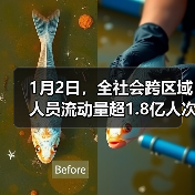 1月2日，全社会跨区域人员流动量超1.8亿人次（图4）