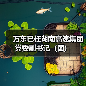 万东已任湖南高速集团党委副书记（图）