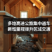 多地高速公路集中通车 新增里程提升区域交通