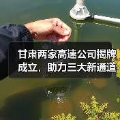 甘肃两家高速公司揭牌成立，助力三大新通道建设提速（图2）