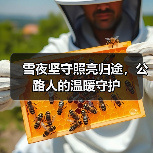 雪夜坚守照亮归途，公路人的温暖守护（图3）
