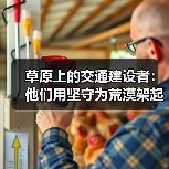 草原上的交通建设者：他们用坚守为荒漠架起桥梁（图4）