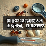 国道G228后海特大桥全桥贯通，打造区域交通新动脉（图2）
