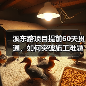 溪东路项目提前60天贯通,如何突破施工难题?(图4) 溪东路项目提前60天贯通,如何突破施工难题?(图4)