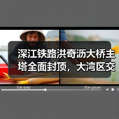 深江铁路洪奇沥大桥主塔全面封顶,大湾区交通升级再添关键支撑?(图2) 深江铁路洪奇沥大桥主塔全面封顶,大湾区交通升级再添关键支撑?(图2)